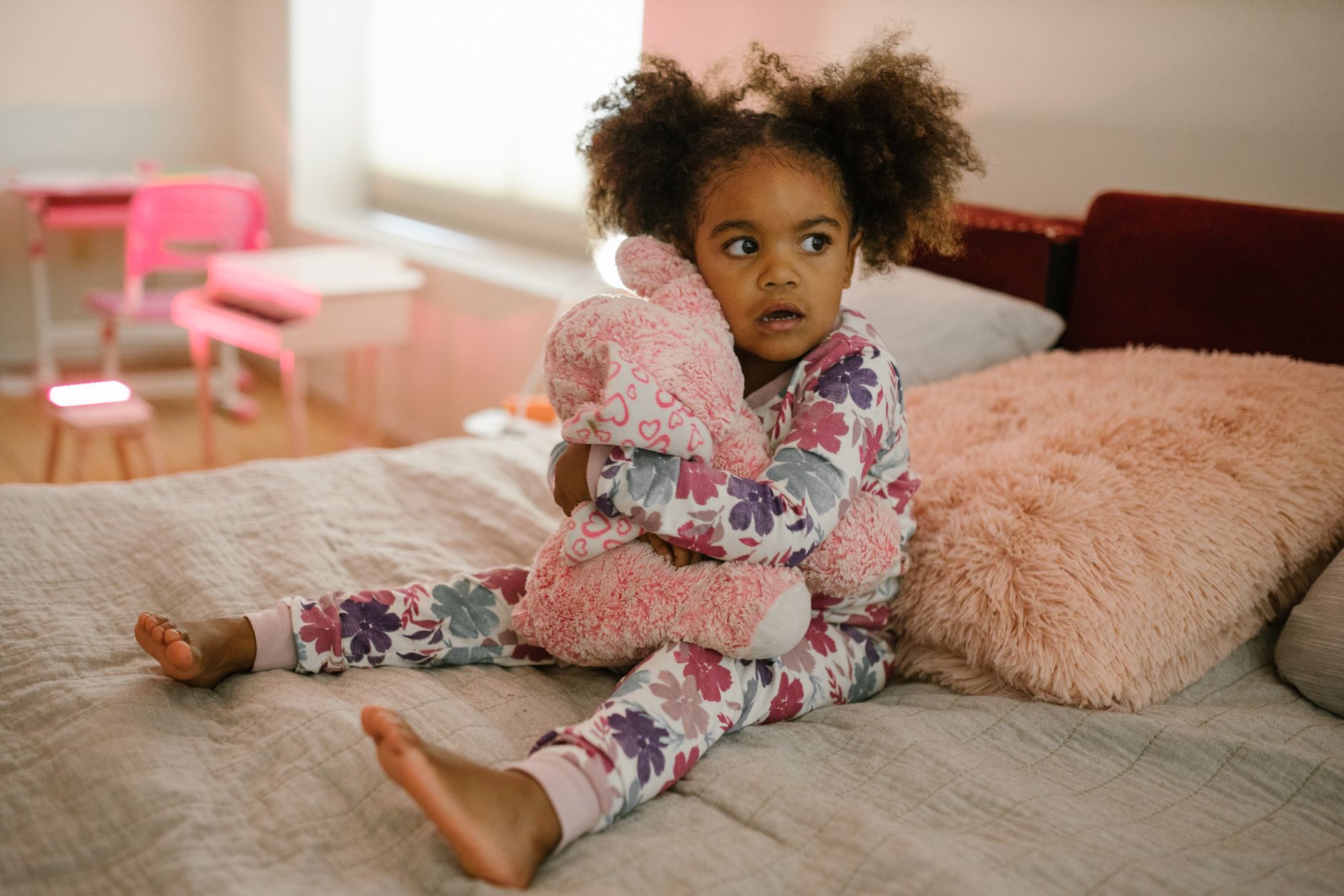 Child reluctant at home, school avoidance
