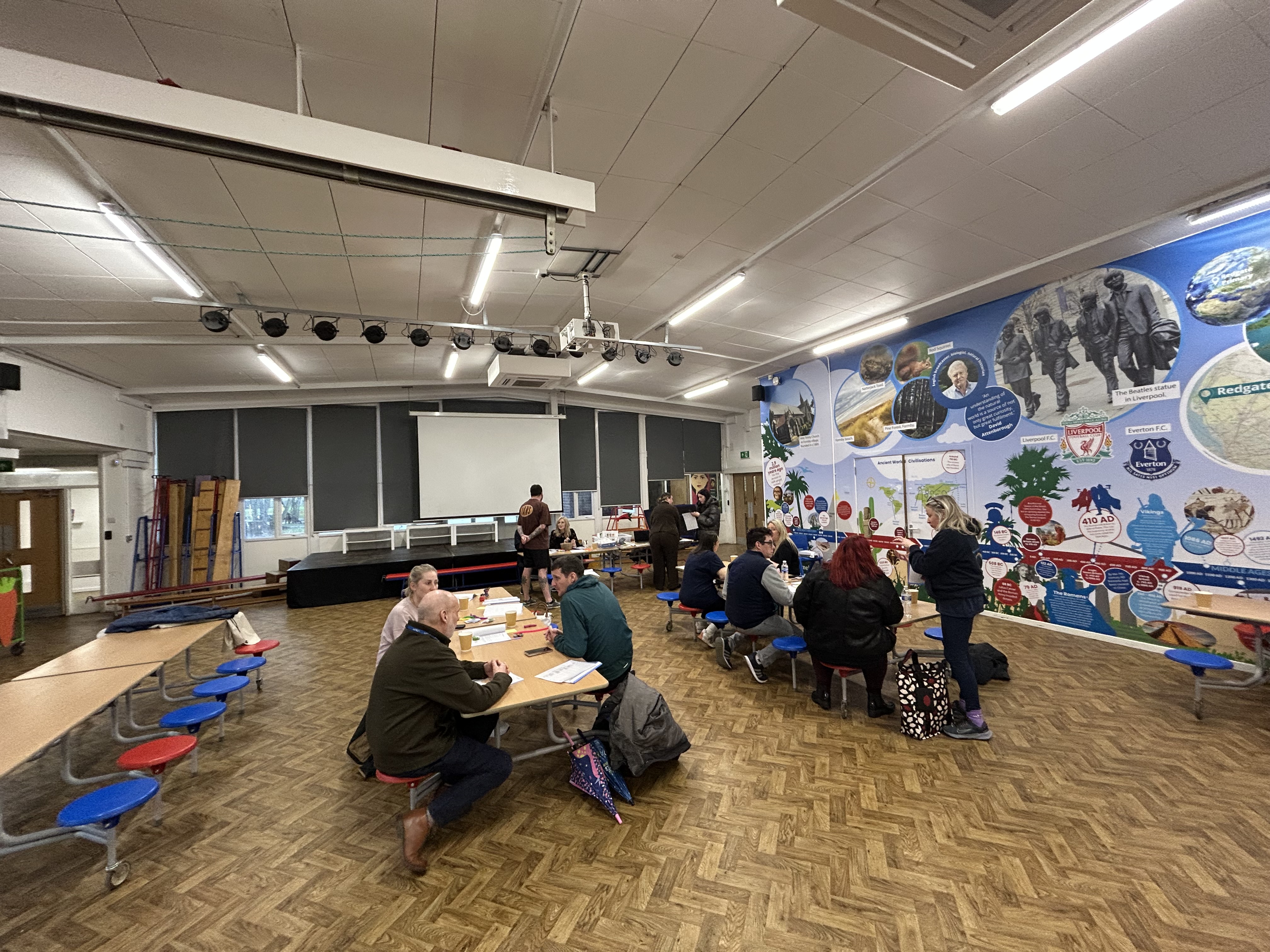 Families at a KiNDly Connect coffee morning